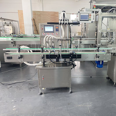 Máy điền nước tự động 4 đầu dây chuyền điền