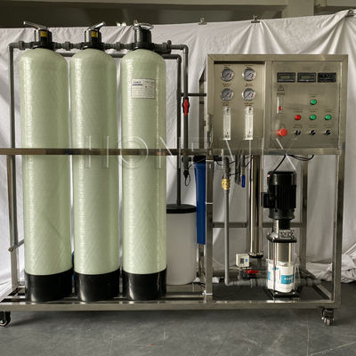 Nhà máy xử lý nước RO một giai đoạn FRP Nhà máy thẩm thấu ngược tự động
