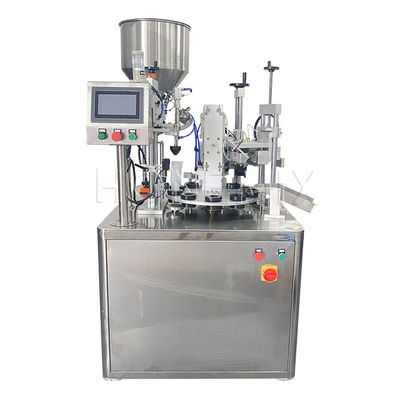 Rotary siêu âm ống nhựa điền và niêm phong máy bán tự động