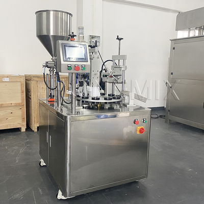 Rotary siêu âm ống nhựa điền và niêm phong máy bán tự động
