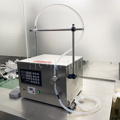 Máy đổ chất lỏng Benchtop chắc chắn thép không gỉ bán tự động