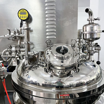 Máy pha trộn emulsifier homogenizing chân không PLC Custom Combine