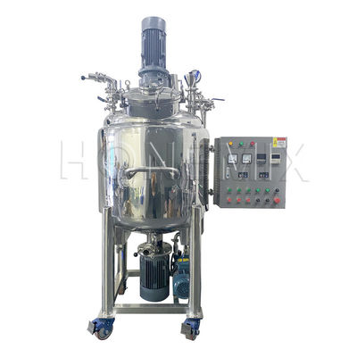 300L High Shear Vacuum Emulsifying Mixer Di động cho thuốc mỡ nước ấm