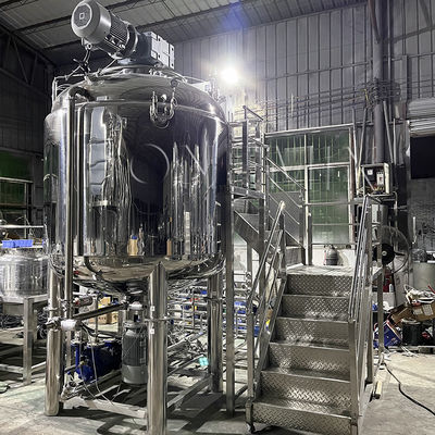 Máy trộn kem mỹ phẩm chân không Máy homogenizer Trộn nhũ