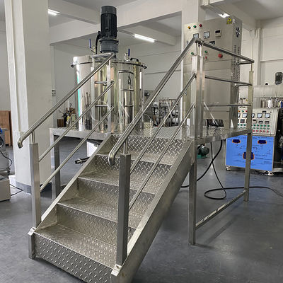 Máy trộn chất lỏng chất tẩy rửa 100L-5000L Máy trộn homogenizer lớp đơn
