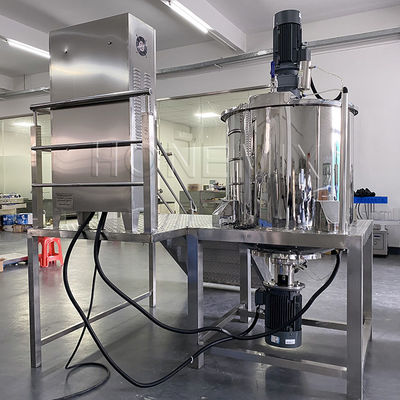 Máy trộn chất lỏng chất tẩy rửa 100L-5000L Máy trộn homogenizer lớp đơn