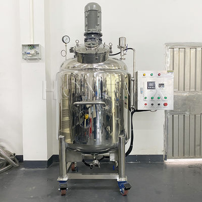Máy sản xuất chất tẩy rửa lỏng di động SS Thùng trộn chất lỏng công nghiệp