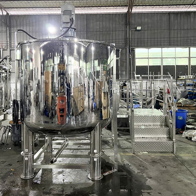 Công nghiệp Máy làm xà phòng giặt giặt 3000L thép không gỉ