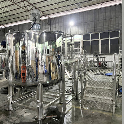 Công nghiệp Máy làm xà phòng giặt giặt 3000L thép không gỉ