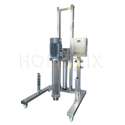 Máy pha trộn chất lỏng chất tẩy gel ẩm ướt cao emulsifying nâng homogenizer