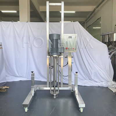 Máy pha trộn chất lỏng chất tẩy gel ẩm ướt cao emulsifying nâng homogenizer