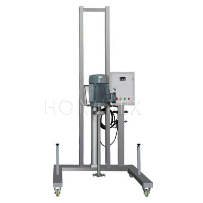 Máy trộn chất lỏng chất tẩy rửa di động Máy trộn phân tán tốc độ cao công nghiệp