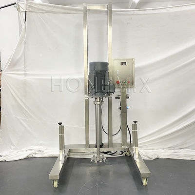 Máy trộn chất lỏng chất tẩy rửa di động Máy trộn phân tán tốc độ cao công nghiệp
