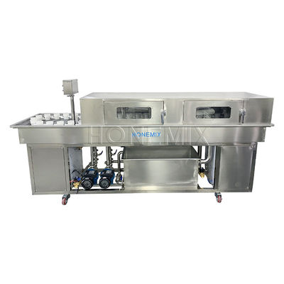 Thiết bị phụ trợ xoay 1.25KW Máy giặt chai hai dòng