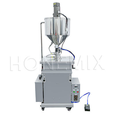 Máy nạp kem thẩm mỹ sưởi ấm Máy nạp dọc bán tự động