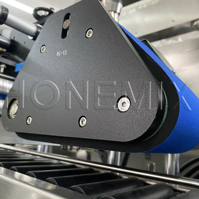 Máy dán nhãn chai nhỏ theo chiều ngang tự động 220V 50HZ