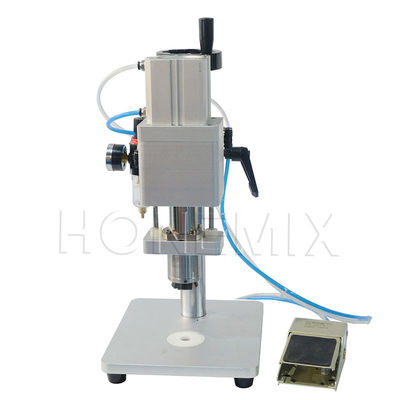 Máy nắp bán tự động Thép không gỉ Máy nén chai nhỏ