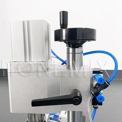 Máy nắp bán tự động Thép không gỉ Máy nén chai nhỏ