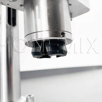 Máy nắp bán tự động Thép không gỉ Máy nén chai nhỏ