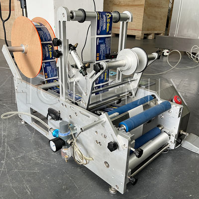 Máy dán nhãn dán trên bàn nhỏ 100W Semi Auto chính xác