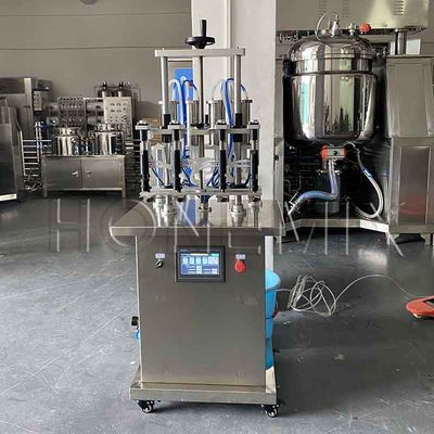 Thiết bị làm nước hoa lỏng Bốn đầu Máy điền nước hoa tự động