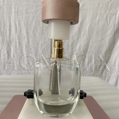 Dòng đổ nước hoa chân không Bốn đầu Máy nghiền chai nước hoa thủ công