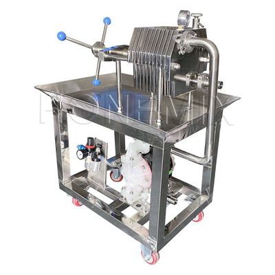Máy làm nước hoa thép không gỉ tấm chính xác và khung lọc