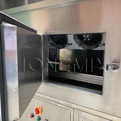 AC380V / 50Hz Máy sơn môi tự động mỹ phẩm đường hầm làm mát sơn môi