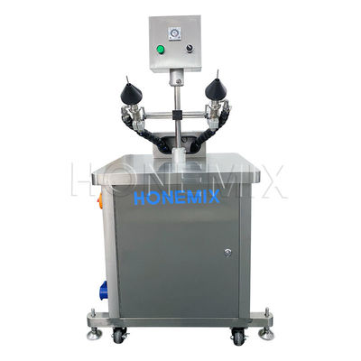 Máy thổi không khí chai Đầu kép để làm sạch bên trong