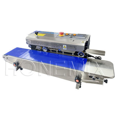 Máy niêm phong phim nhựa ngang 600W sưởi ấm điện túi nhựa niêm phong