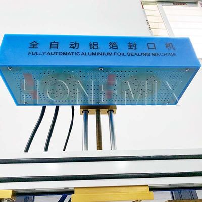 Máy đóng gói bán tự động 3KW Aluminium Foil Sealer cho nắp chai