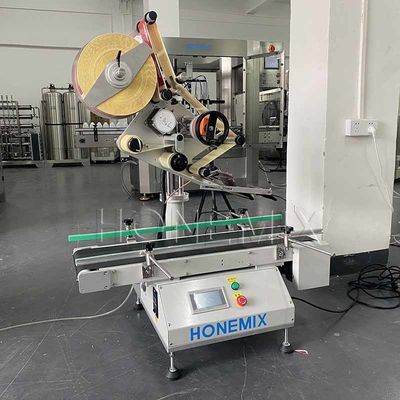 Máy dán nhãn chai bằng máy tính để bàn Máy dán nhãn hộp tự động điện