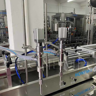 Mỹ phẩm Máy nhét hai đầu Máy nhét dốc chiều ngang CE
