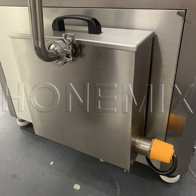 Máy nạp kem tự động nóng với hai vòi đổ