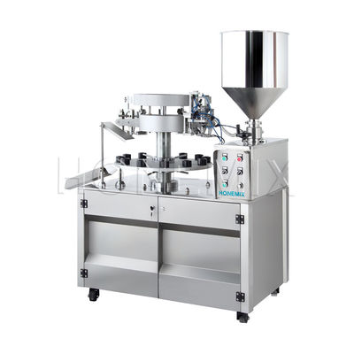 Chọn chính xác Cosmetic Tube Filler Manual Aluminum Tube Filling And Sealing Machine