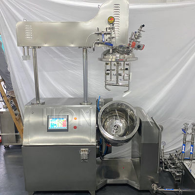 Máy làm kem mỹ phẩm bằng chân không tự động Homogenizer Mixer chân không