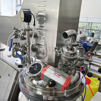 Máy làm kem mỹ phẩm bằng chân không tự động Homogenizer Mixer chân không