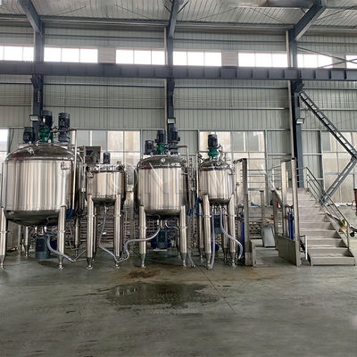 Máy pha trộn pha trộn chân không công nghiệp Máy làm kem đánh răng