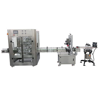 Máy lấp chai chất lỏng tự động SS Máy lấp dầu tóc 50Hz