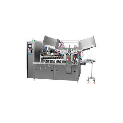 Thiết bị lấp đầy ống 9KW Máy lấp đầy và niêm phong ống mềm tốc độ nhanh
