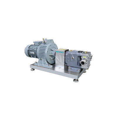 316 thép không gỉ Rotary Lobe bơm 2.2KW / 4KW / 5.5KW sức mạnh