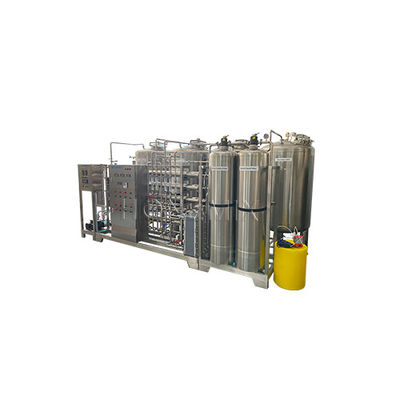 Hai giai đoạn RO Nhà máy xử lý nước Ống lọc tẩy rửa đảo chiều 380V