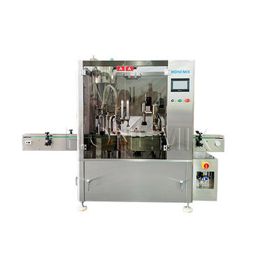 Máy điền kem mỹ phẩm Máy điền chai quay tự động