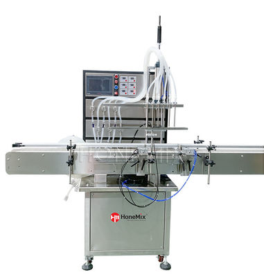 Máy nạp dầu tóc 6 vòi bơm từ tính lỏng
