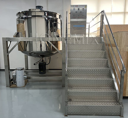 Máy trộn gel tắm 3000L homogenizer Jacket bồn trộn nóng