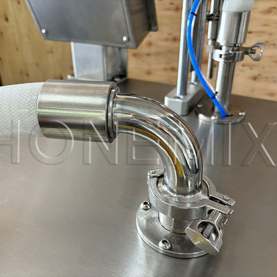 Máy nhét chai nước hoa bán tự động để lấp chai xà phòng lỏng