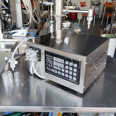 Máy nạp chai dầu lỏng Máy nạp nồi trên bàn bơm bán tự động