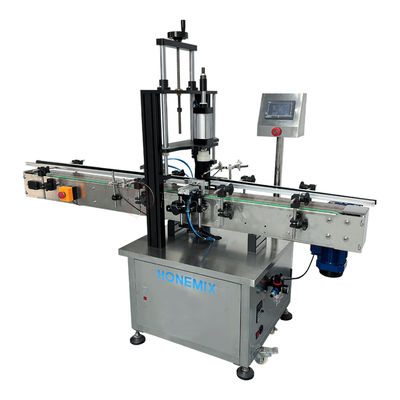 Thiết bị nắp tự động Máy niêm phong nắp chai tròn