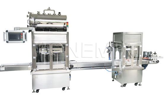 Máy cuộn dây lấp đầy kem mỹ phẩm tự động